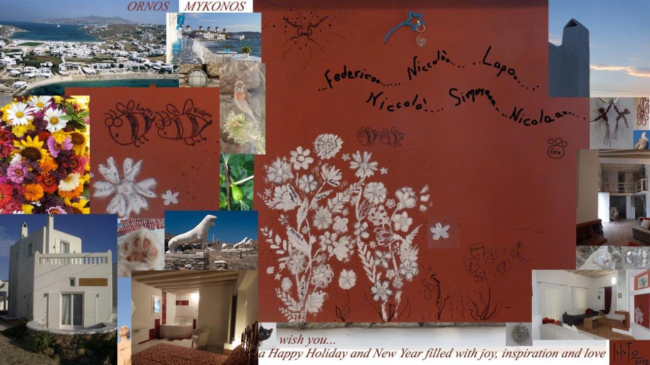 Mykonos Ornos RedOcher Home Ornos (Mykonos) Exterior foto
